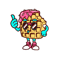 Sticker by Waffle Up