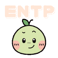 Pear Smile Sticker