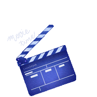 Movie Time Film Sticker
