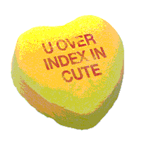 Heart Valentine Sticker by THIRD EAR