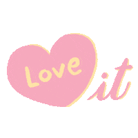 Love It Heart Sticker