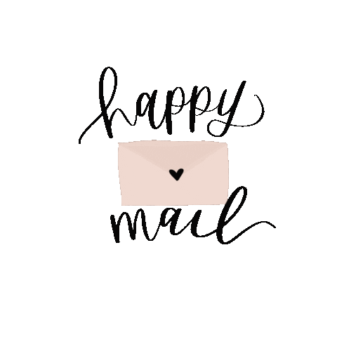 Happy Mail Sticker by villabeautifful