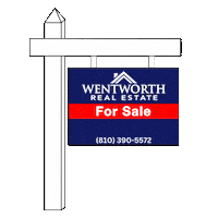 Sign Forsale Sticker by WentworthRealEstate