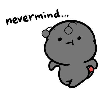 Awkward Walking Away Sticker by Sticker Book iOS GIFs