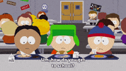 stan marsh door GIF by South Park 