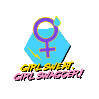 work out 80s Sticker by GLOW Netflix