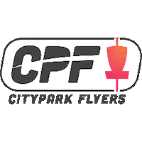cityparkflyers frisbee disc golf discgolf cpf Sticker