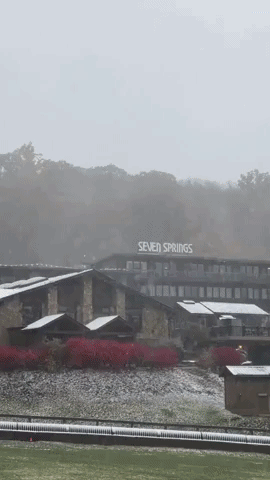 Pennsylvania Mountain Resort Receives First Snow