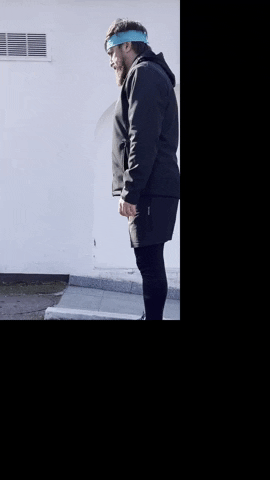 GoodRoutine giphyattribution squat grijuliul GIF