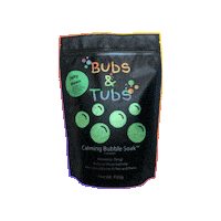 bubsandtubs bubble bath bath salts jelly bean magnesium sulphate Sticker