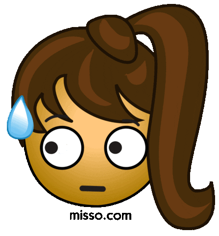 Scared Girl Talk Sticker by Moxies