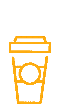 To Go Coffee Sticker by HCS Medienwerk GmbH