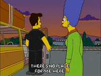 marge simpson leave GIF