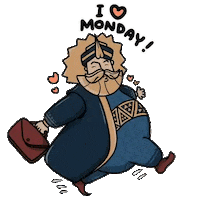 Musang King Monday Sticker by Durian Sultan