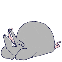 Tired Wake Up Sticker by akite