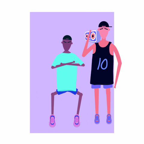 Ma-tion giphyupload music animation character GIF