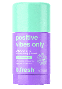 Positive Vibes Deodorant Sticker by b.tan