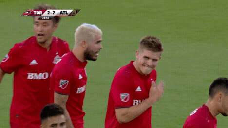 happy lets go GIF by Toronto FC