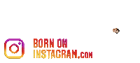 Nano Sticker by BORN ON INSTAGRAM