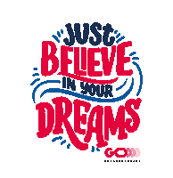 Motivation Believe Sticker by Go Entrepreneurs