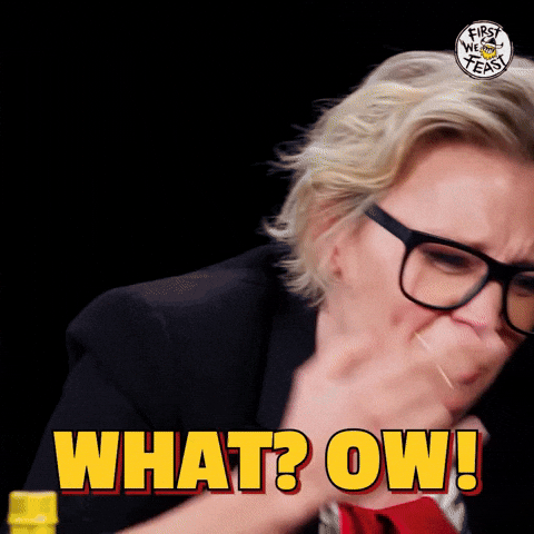 Surprised Kate Mckinnon GIF by First We Feast