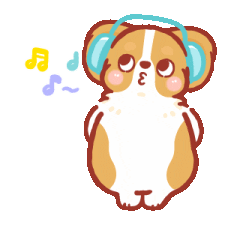 Corgi Sticker