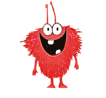 Happy Monster Sticker by Carlsen Kinderbuch