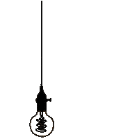 ThuisOntwerp lamp wonen wooninspiratie industrieel Sticker
