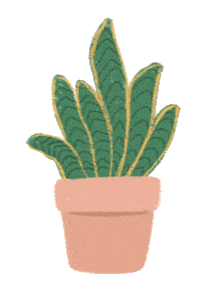 Plant Studying Sticker