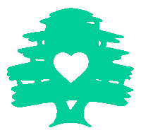 Heart Lebanon Sticker by Boshies