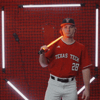 Robin Villeneuve GIF by Texas Tech Baseball