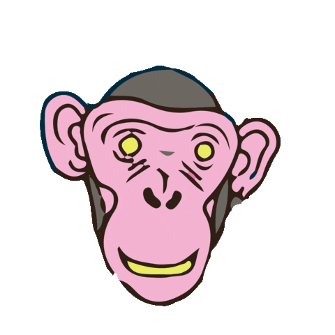 Weed Monkey Sticker by Cosechalibre