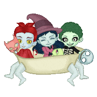 Trick Or Treat Halloween Sticker by isobelleDB