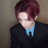 Stare Blinking GIF