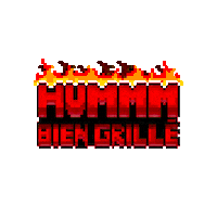 Charal_Officiel feu flamme hummm charal Sticker