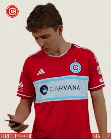 Chicago Fire Phone GIF by Chicago Fire Football Club