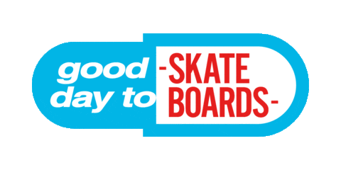 GoodDayToSkateboards giphyupload blink skateboard skateboarding Sticker