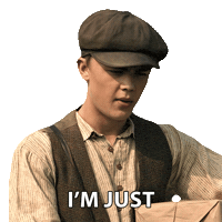 Little House On The Prairie Caleb Sticker by NETFLIX