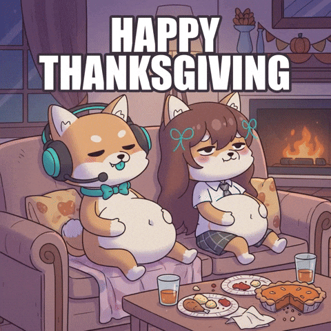 Pumpkin Pie Dinner GIF by WUFFI