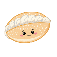 Bun Sticker by theweebean