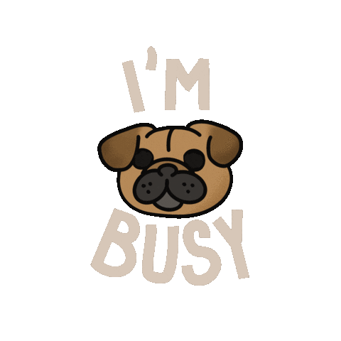 I Am Busy Stickers - Find & Share on GIPHY