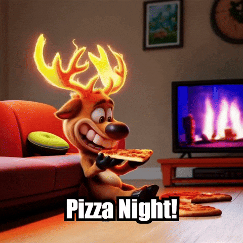Pizza Night GIF by elkijahspark