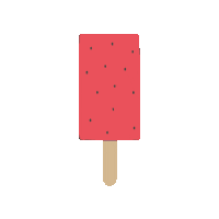 thenicecompanynl summer nice ice fruit Sticker