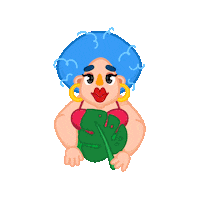 Girl Omg Sticker
