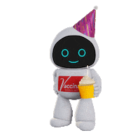 Happy Birthday Cupcake Sticker by Vaccinar Nutrição Animal