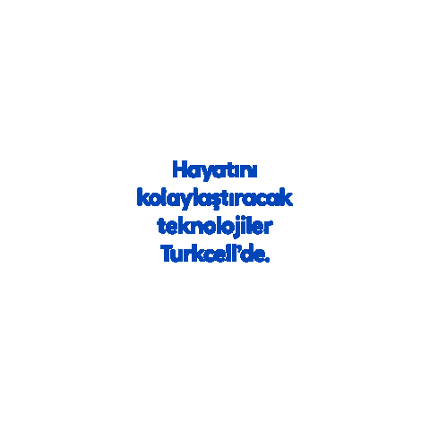Teknoloji Sticker by Turkcell