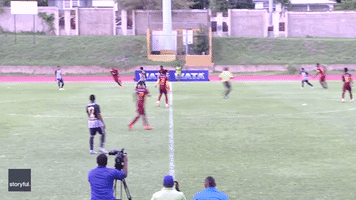 Lightning Strikes Multiple Prep-School Soccer Players During Match in Kingston, Jamaica