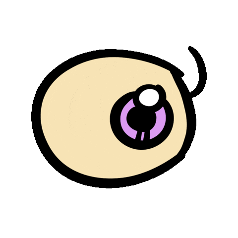 Look See Sticker by Mike O.