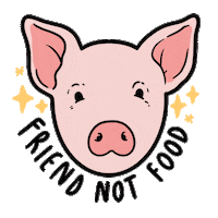 Vegan Friend Sticker by chiara