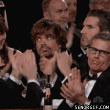 peter dinklage applause GIF by Cheezburger